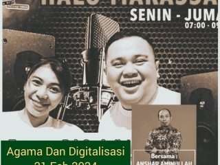 Wawancara Radio Venus Agama dan Digitalisasi
