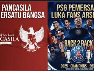Jika Pancasila Pemersatu Bangsa, PSG Pemersatu Luka Fans Arsenal